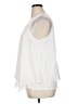 Green Envelope White Sleeveless Blouse Size 1X - photo 5