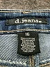 d.jeans Solid Blue Jeans Size 16 - photo 4