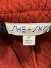She + Sky 100% Polyester Chevron-herringbone Red Casual Pants Size M - photo 4