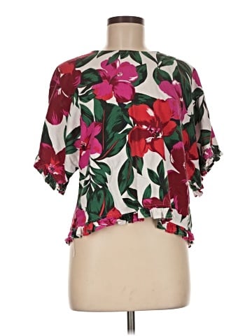 Tahari Short Sleeve Blouse (view 1)