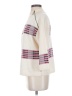 St. John Checkered-gingham Ivory Wool Pullover Sweater Size S - photo 5