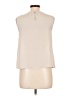 Soprano 100% Polyester Ivory Sleeveless Blouse Size L - photo 2