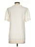 Unbranded 100% Polyester Ivory Short Sleeve Blouse Size S - photo 2