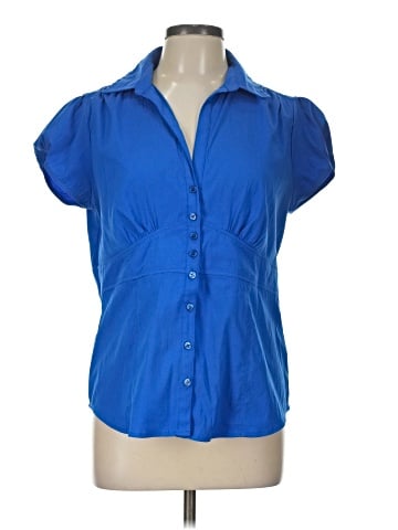 DressBarn Short Sleeve Blouse (view 1)