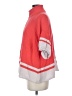 St. John 100% Wool Red Poncho Size P (petite) - photo 5