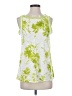 Chaps Green Sleeveless Blouse Size S - photo 1