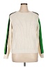 Sanctuary 100% Acrylic Color Block Ivory Pullover Sweater Size XL - photo 1