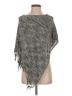 BCBGMAXAZRIA Gray Poncho One size - photo 1