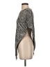 BCBGMAXAZRIA Gray Poncho One size - photo 5