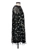 Zara Basic Stars Black Cocktail Dress Size XXS - photo 4