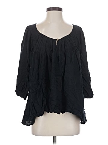 Vintage America Blues 3/4 Sleeve Blouse (view 1)