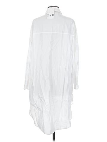 Zara 3/4 Sleeve Button-Down Shirt (view 2)