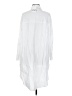 Zara White 3/4 Sleeve Button-Down Shirt Size XS - photo 2