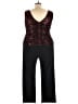 R&M Richards Black Jumpsuit Size 20 - photo 2