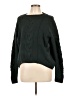 Pink Rose Green Pullover Sweater Size L - photo 1