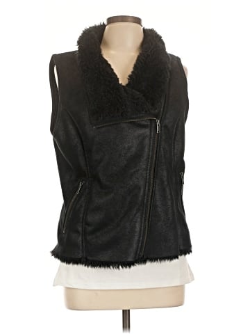 Banana Republic Faux Fur Vest (view 1)