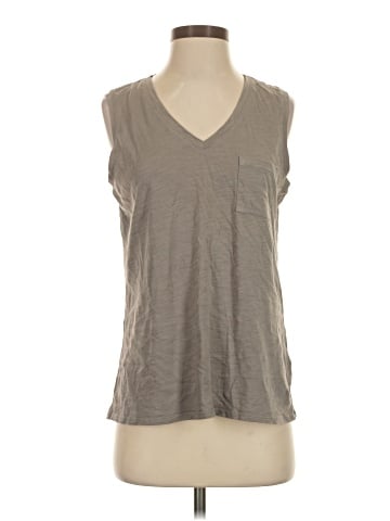 Garnet Hill Sleeveless T-Shirt (view 1)