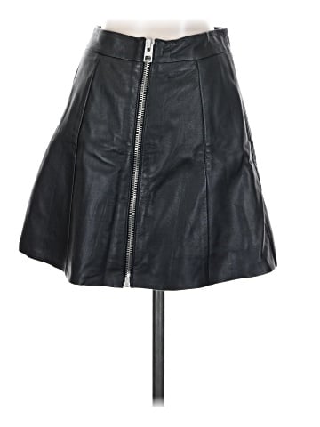 ALLSAINTS Leather Skirt (view 2)
