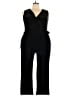 NY Collection Black Jumpsuit Size 2X - photo 1