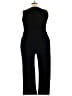 NY Collection Black Jumpsuit Size 2X - photo 2