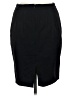 Express Solid Black Formal Skirt Size 6 - photo 2