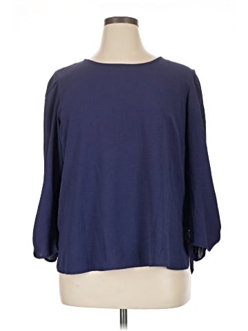 DKNY 3/4 Sleeve Blouse (view 1)