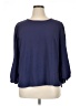 DKNY 100% Polyester Blue 3/4 Sleeve Blouse Size XL - photo 1