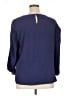DKNY 100% Polyester Blue 3/4 Sleeve Blouse Size XL - photo 2