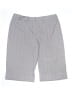 Larry Levine Plaid Gray Shorts Size 16 - photo 1