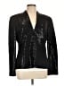 St. John Collection Metallic Black Blazer Size 12 - photo 1
