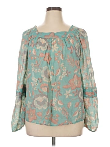 LC Lauren Conrad Long Sleeve Blouse (view 1)