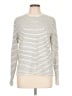 Rag & Bone Stripes Silver Pullover Sweater Size L - photo 1