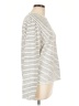 Rag & Bone Stripes Silver Pullover Sweater Size L - photo 4