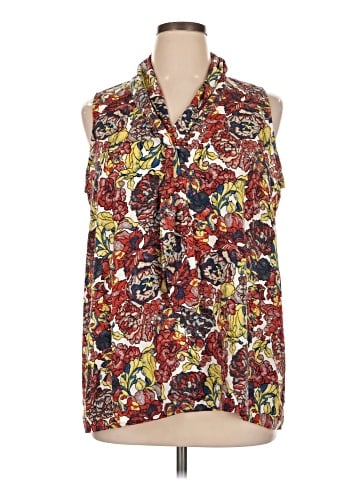 Molly & Isadora Sleeveless Blouse (view 1)