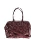 Unbranded 100% Leather Burgundy Leather Satchel One size - photo 1