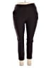 Lane Bryant Solid Brown Active Pants Size 18R PLUS - photo 1