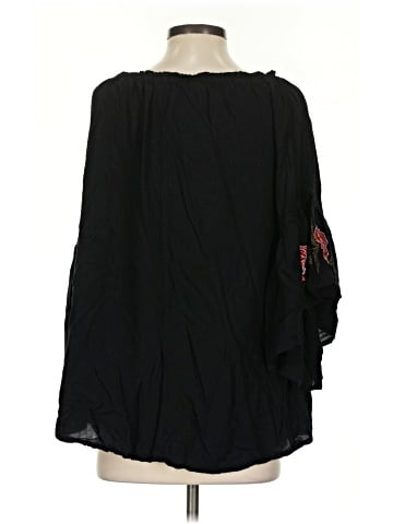 Feathers 3/4 Sleeve Blouse (view 2)