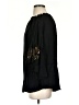 Feathers 100% Rayon Black 3/4 Sleeve Blouse Size S - photo 5