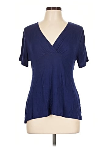 Jones New York Short Sleeve Blouse (view 1)