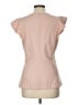 Ann Taylor Pink Short Sleeve Top Size L - photo 2