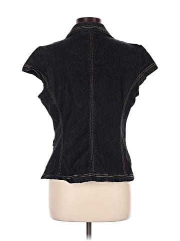 Bisou Bisou Denim Vest (view 2)