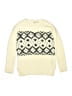 Abercrombie Argyle Ivory Pullover Sweater Size 13 - 14 - photo 1