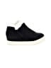 J/Slides 100% Leather Black Sneakers Size 10 - photo 1