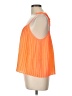 Gianni Bini 100% Polyester Orange Sleeveless Blouse Size L - photo 5