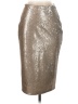 Abercrombie & Fitch 100% Polyester Metallic Silver Formal Skirt Size XS - photo 1