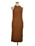 Old Navy Solid Brown Casual Dress Size XL - photo 1