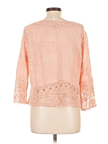 Ultra Pink 3/4 Sleeve Top (view 2)