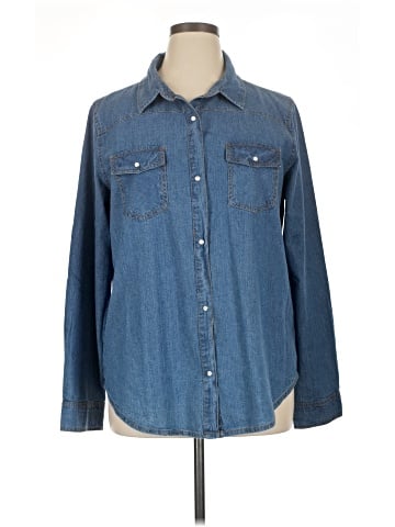 North Style Long Sleeve Button-Down Shirt (view 1)