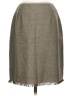 J.Jill Chevron-herringbone Gray Casual Skirt Size 4 Petite - photo 1