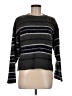MNG Stripes Gray Pullover Sweater Size M - photo 1